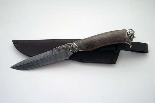 Нож "Универсал" (х/л - Пират м.) - работа мастерской кузнеца Марушина А.И.
